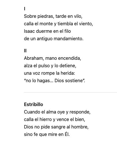 Abraham e Isaac — ChatGPT